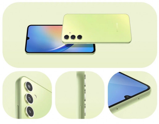 Смартфон Samsung Galaxy A34 5G 8/256 ГБ, Лайм