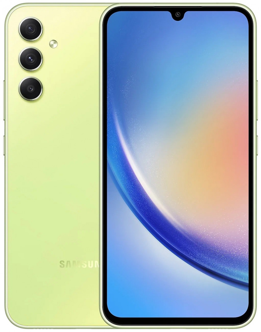 Смартфон Samsung Galaxy A34 5G 8/256 ГБ, Лайм