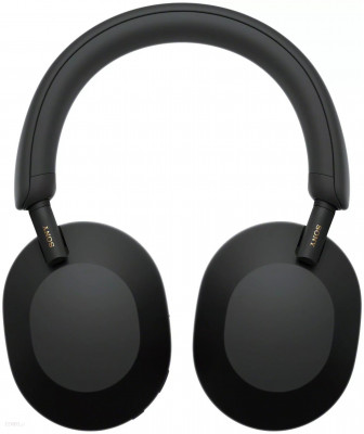 Беспроводные наушники Sony WH-1000XM5, mini jack 3.5 mm, Черный
