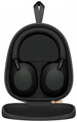 Беспроводные наушники Sony WH-1000XM5, mini jack 3.5 mm, Черный
