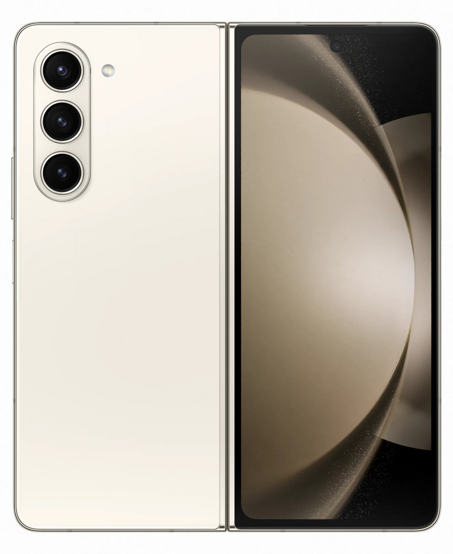 Смартфон Samsung Galaxy Z Fold5 12/512 ГБ, Dual: nano SIM + eSIM, Кремовый