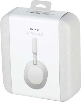 Беспроводные наушники Sony WH-1000XM5, Серебристый