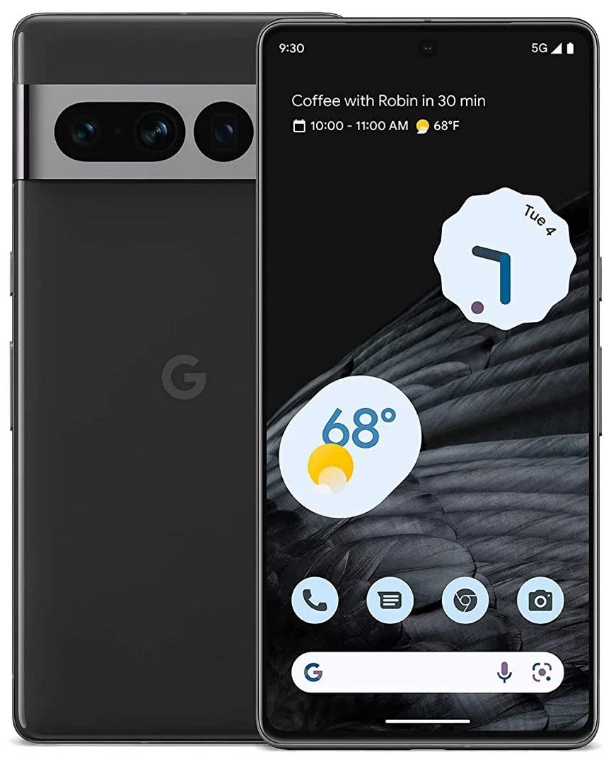 Google Pixel 7 Pro 12/512 ГБ US, Obsidian